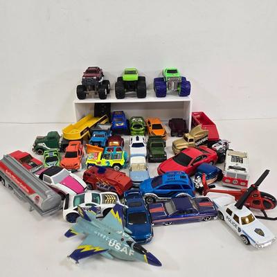 LOT 177: USAF Jet, Monster Trucks, and More
