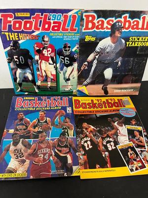 LOT 181: Vintage Sports Collectibles, - Baseball, Football, Basketball