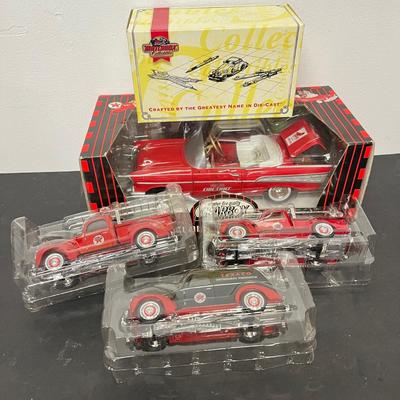 LOT 188: Texaco Model Cars and Truck - Some New in Package