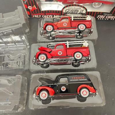 LOT 188: Texaco Model Cars and Truck - Some New in Package