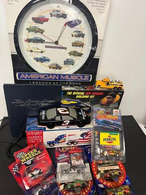 LOT 191: AutomotiveThemed Toys and Collectibles - Classic Cars, Nascar and More