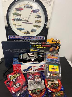LOT 191: AutomotiveThemed Toys and Collectibles - Classic Cars, Nascar and More
