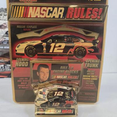 LOT 232: Nascar Cars with Cards, Mini Micro RC Racers, Book, and More