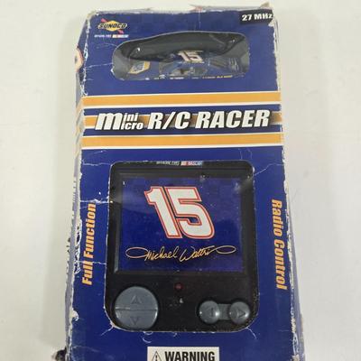 LOT 232: Nascar Cars with Cards, Mini Micro RC Racers, Book, and More