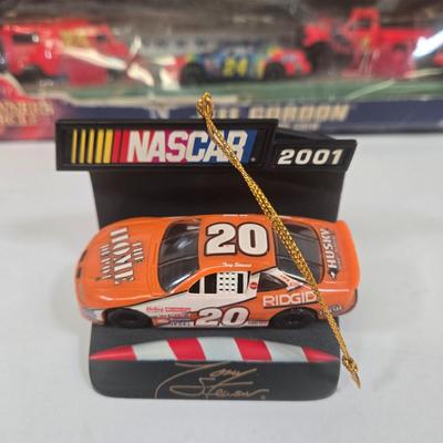 LOT 232: Nascar Cars with Cards, Mini Micro RC Racers, Book, and More