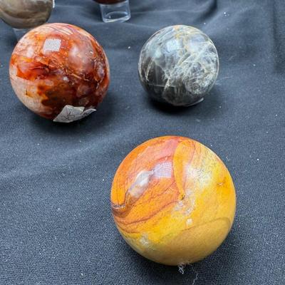Jasper, Serpentine, Labradorite, Carnelian and More Polished Orbs (B1-BM)