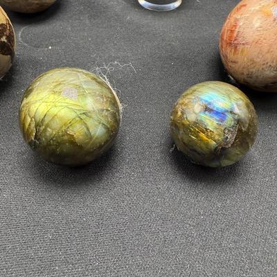 Jasper, Serpentine, Labradorite, Carnelian and More Polished Orbs (B1-BM)