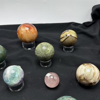 Jasper, Serpentine, Labradorite, Carnelian and More Polished Orbs (B1-BM)