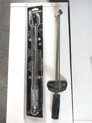 MICROMETER TORQUE WRENCH AND CREWLINE TORQUE WRENCH