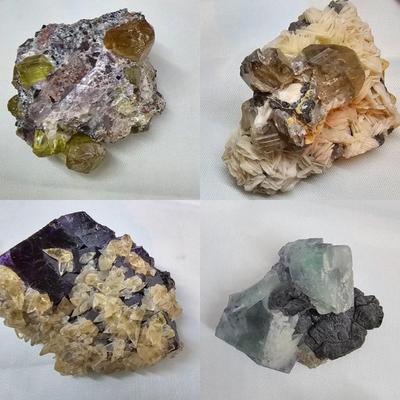 Rhodochrosite, Argonite, Barite Specimens & More (GB-JS)