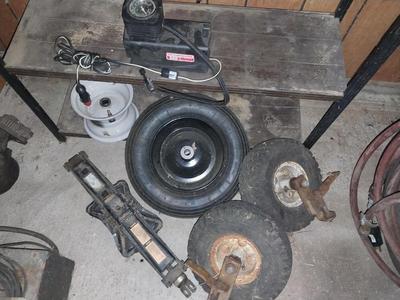 SMALL TIRES FOR REPLACEMENT-AIR PUMP AND JACK