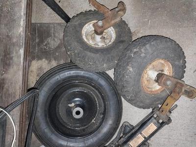 SMALL TIRES FOR REPLACEMENT-AIR PUMP AND JACK