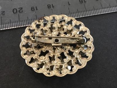 Green Vintage Fashion Brooch