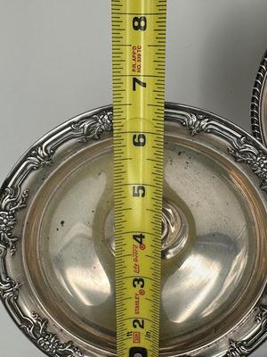 Pair of Sterling Silver Weighted Compotes – Empire & International