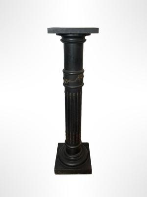 Black Decorative Pedestal Stand