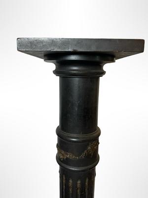Black Decorative Pedestal Stand