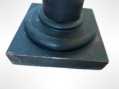 Black Decorative Pedestal Stand