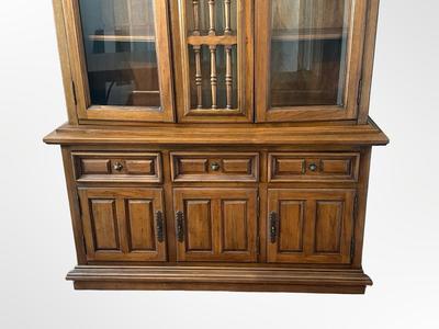 Thomasville Two Piece China Cabinet