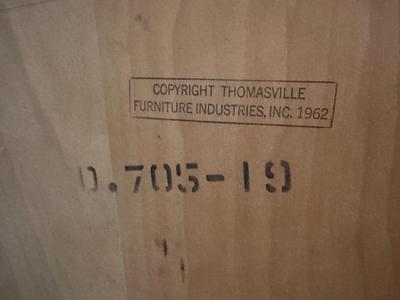 Thomasville Two Piece China Cabinet