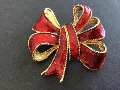 Signed Brooch