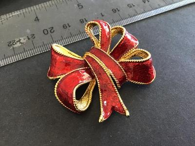Signed Brooch