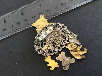 Teddy Bear Brooch