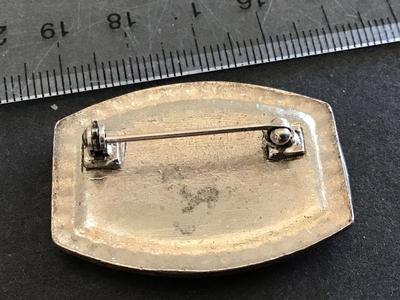 Vintage Enamel Brooch
