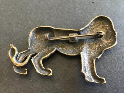 Vintage Lion pin