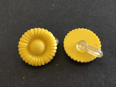 Vintage Sunflower Earrings
