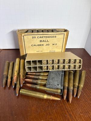 Sale Photo Thumbnail #75: See pics. Box leaning ontop of clip has empty casings