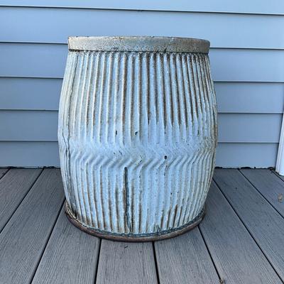 Sale Photo Thumbnail #290: Used as a side table for outdoor patio
Measures: 20.5" high x  19" diameter