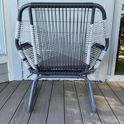 Sale Photo Thumbnail #295: Comes with seat cushions
28" wide x 18" seat height x 33" high x 19" seat depth x 26" deep
Table 18"Diameter x 18.25"H