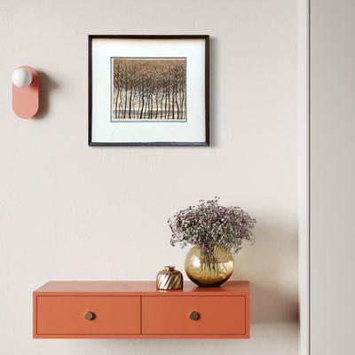 Sale Photo Thumbnail #358: Measures: 21.25" wide x 19.75" high- framed