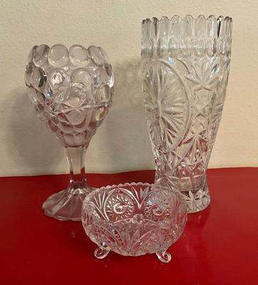 Sale Photo Thumbnail #105: plus crystal bowl