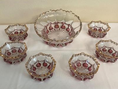 Sale Photo Thumbnail #137: Aka, Elephant toes Bowl and berry set