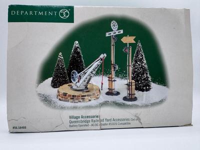 Vintage Lighted Christmas Village Lot - Dept 56