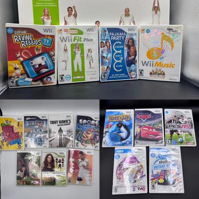 Wii Fit Plus Bundle w/16 games