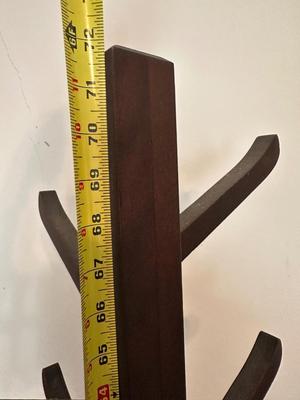 Vintage Wooden Coat Rack