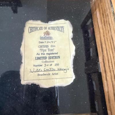 Native American “Pipe Tom” (D-BM)