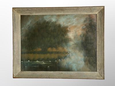 Alexander John Drysdale Louisiana Swamp Landscape Painting