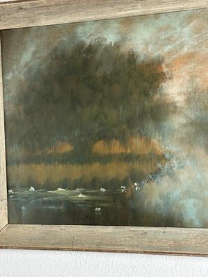 Alexander John Drysdale Louisiana Swamp Landscape Painting