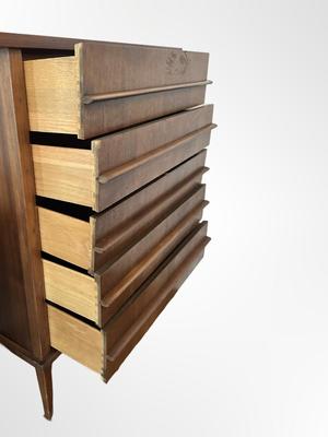 Kent-Coffey The Simplicite Mid-Century Modern Tall Chest