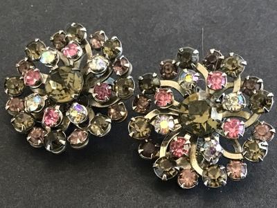 Gorgeous Clip on Earrings Vintage