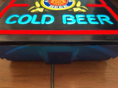 Miller Lite Plastic Illuminated Electric Sign