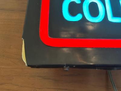 Miller Lite Plastic Illuminated Electric Sign