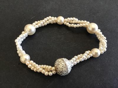 Faux Pearl Bracelet