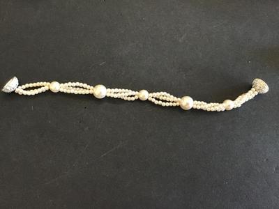 Faux Pearl Bracelet