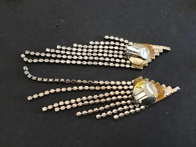 Vintage Rhinestone Earrings