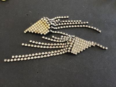 Vintage Rhinestone Earrings