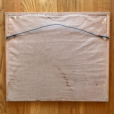Sale Photo Thumbnail #444: Measures: 12.25" wide x 11" high-framed